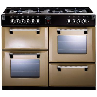 Stoves Richmond 1000DFT 100cm Dual Fuel Range Cooker in Champagne Stoves Richmond 1000DFT 100cm Dual Fuel Range Cooker in Champagne